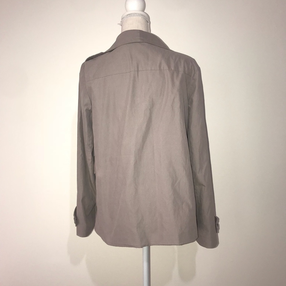 GAP Tan Button Up Jacket Size Small - Picture 3 of 6
